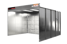 Open Face Paint Booth