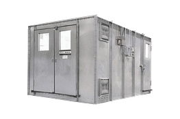 Industrial Paint Mix Room